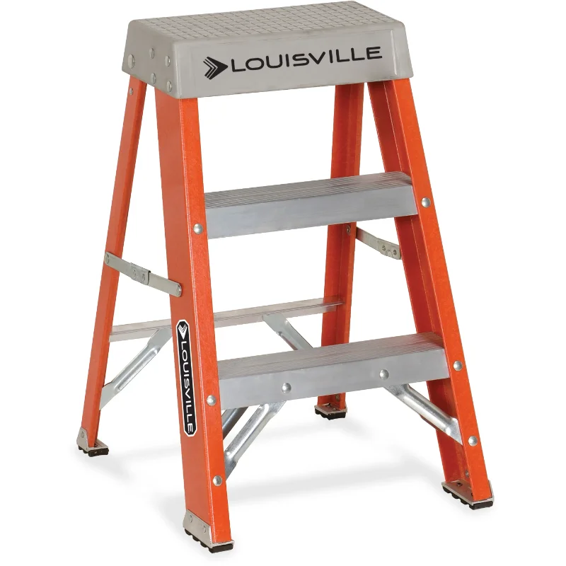 

Louisville Ladder, DADFS1502, 2' Fiberglass Step Ladder, 1 Each, Orange