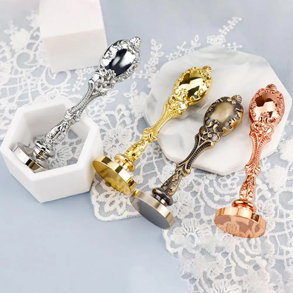 

Sealing Wax Stamp Handle Special Metal Ornamental for Gift Packing Wax Seal Stamp Handle Wax Sealing Stamp Handle