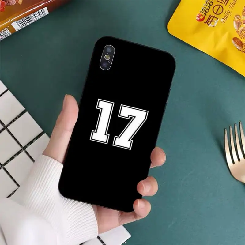 Sleek Black Phone Case