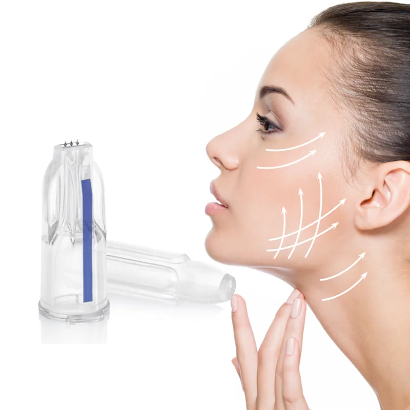 Microneedling Cartridge Crystal Nanosoft 3Pins 34G Micro Needle 0.6/1.0/1.2/1.5 Ultrafine Multineedling for mesotherapy