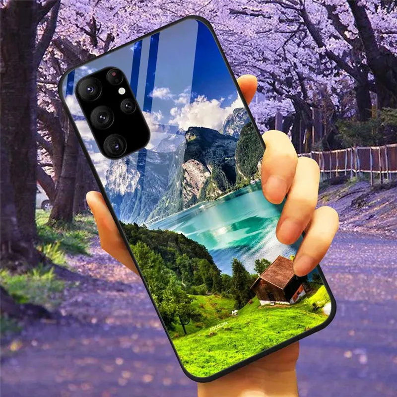 Enhanced Tempered Glass Cover Bumper Protective Phone Shell