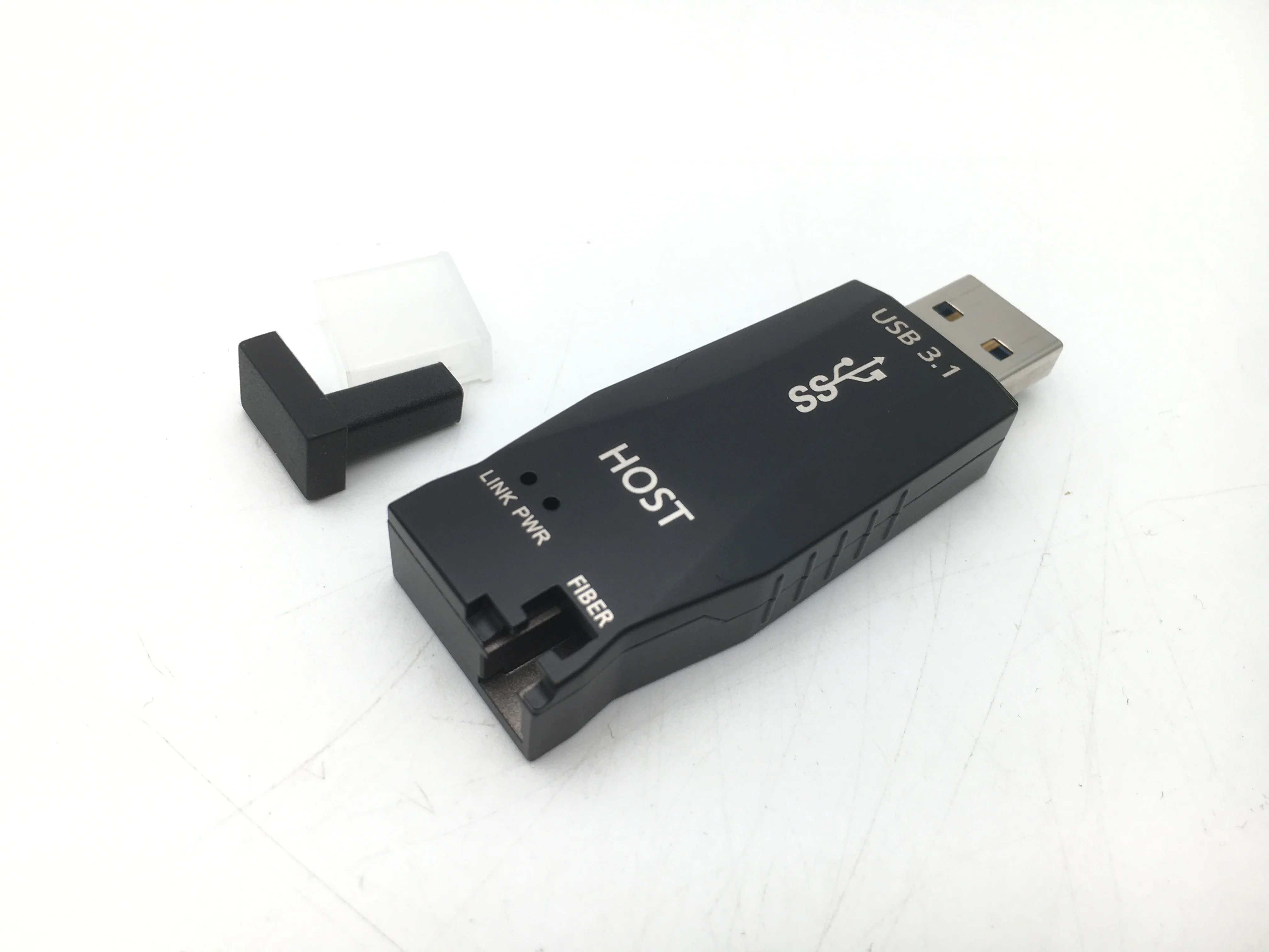4 port USB3.0 single fiber extender Compatible with USB2.0/1.1/ 1 LC fiber up to 300 meter