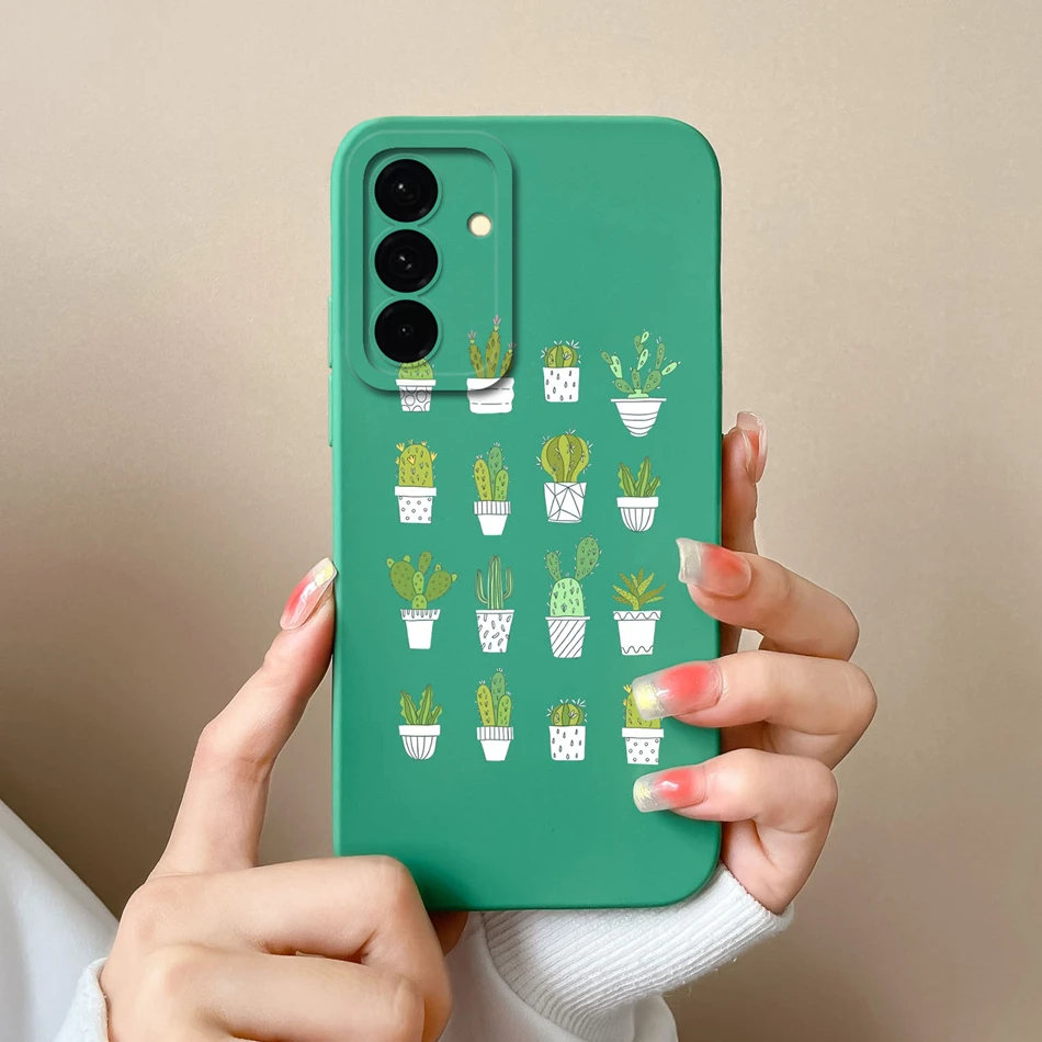 Leisure Flowers Soft Silicone Phone Cover - Full Protection Anti-Drop Housing