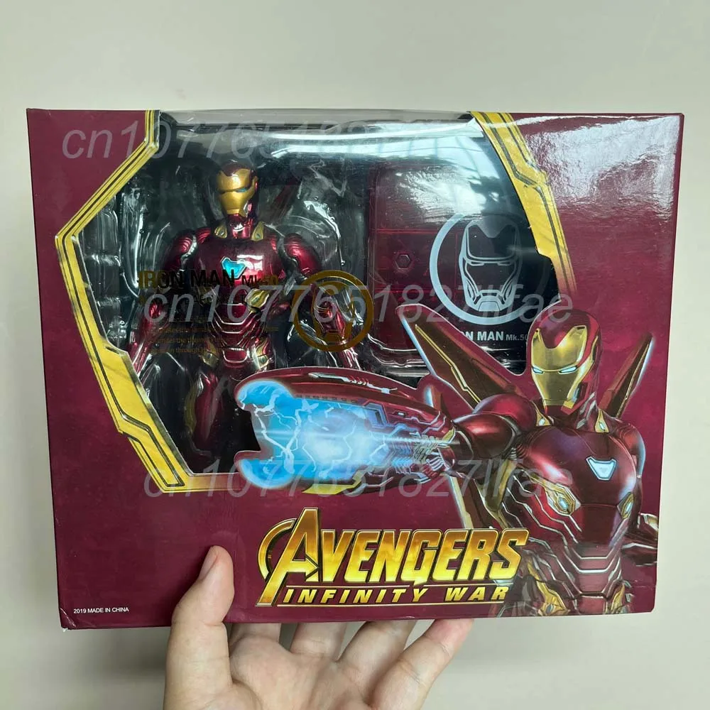 新品即納  IRON MAN MARK 50 100％ &amp; 400% MEDICOM TOY - BE@RBRICK IRON MAN MARK 50 100％ & 400％