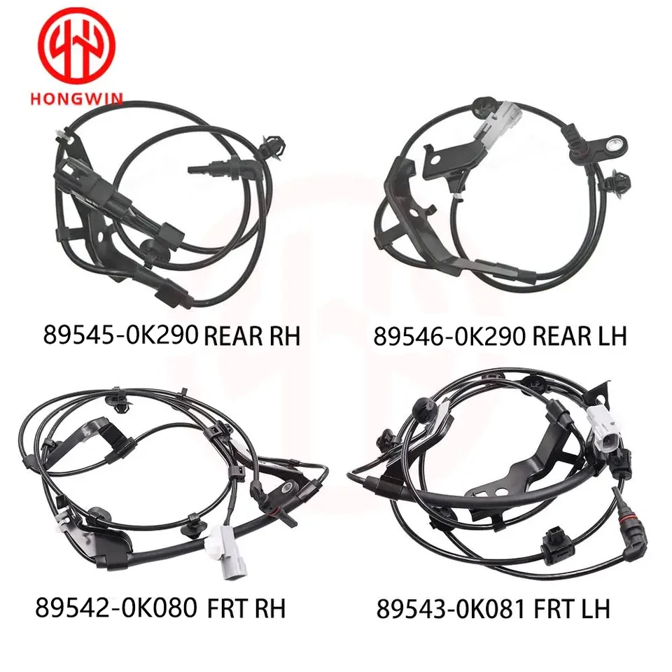 89543-0K081 89542-0K080 89546-0K290 89545-0K290 Front Rear Left