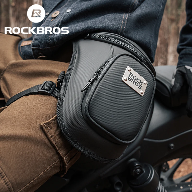 ROCKBROS 3017MB Motorcycle Bag Waterproof Waist Bag Riding Phone Purse Leggings For Unisex Bag Cycling Belt Fanny Pack Travel Bag