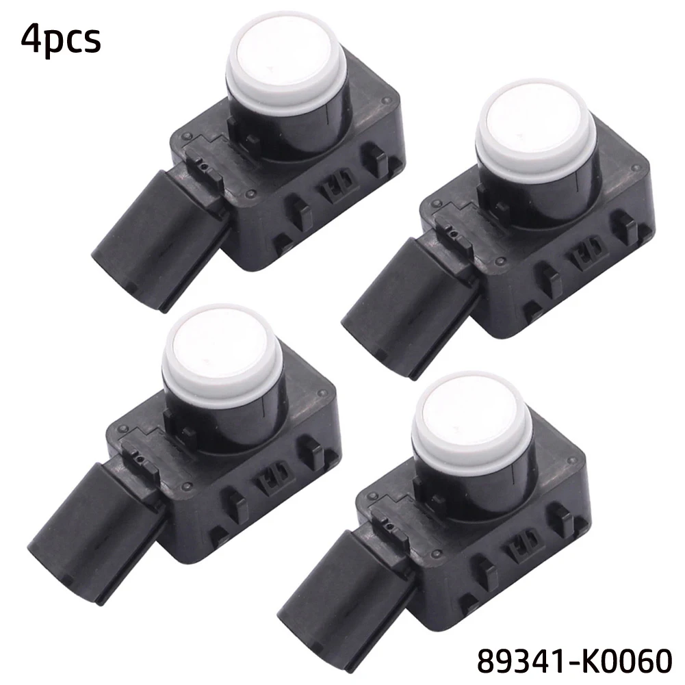

4x Brand New Parking Sensor Car 89341-K0060 89341-K0060-A0 89341-K0060-C0 Accessories Black Plastic For Sienna