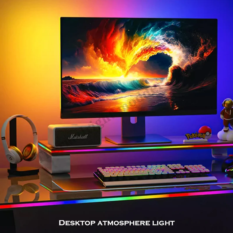 Skydimo Light Strip para Captação de Monitor de Mesa de Esportes Eletrônicos Tela do Computador Follow Spot Led Rgb Usb 12 m 16 m 2m - Imagem 3
