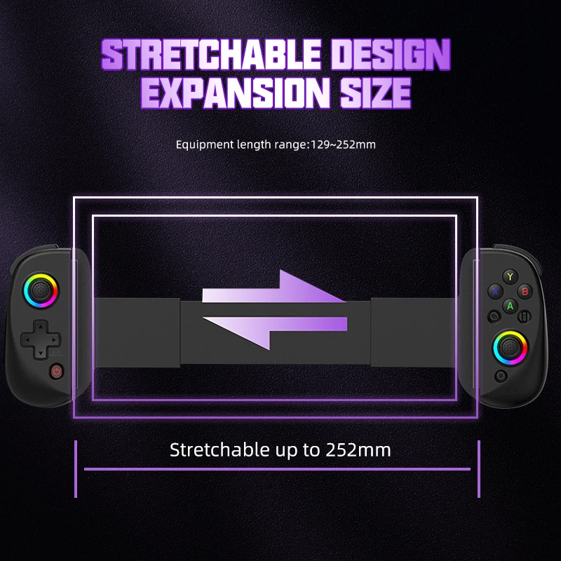 VILCORN D8 Gaming Controller Components