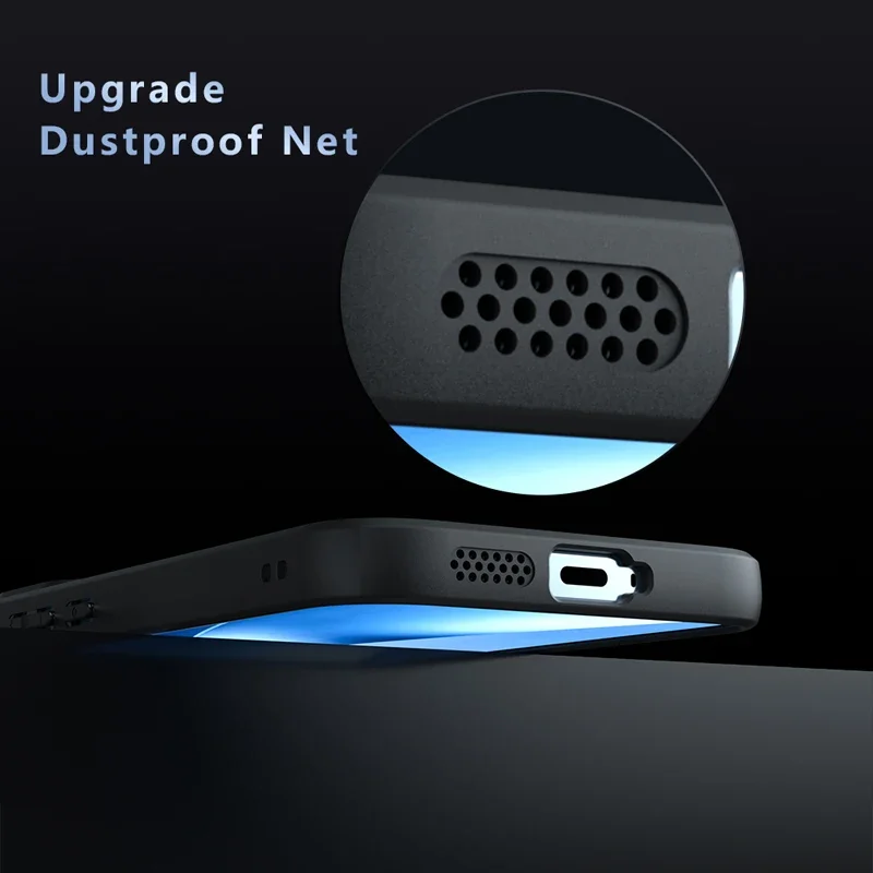 Magnetic Wireless Charging Shockproof Phone Case - Translucent Matte Finish