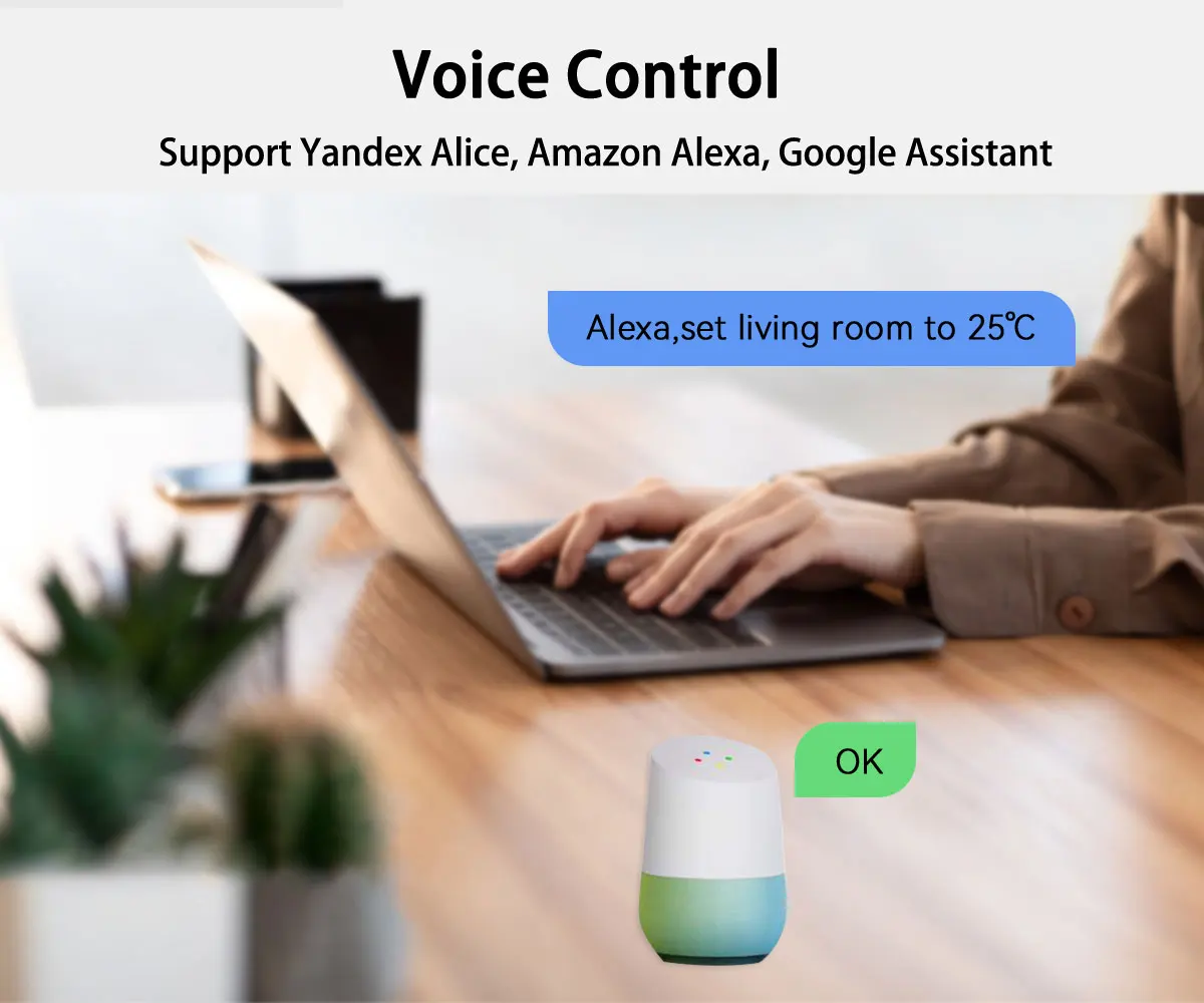 EZAIOT-Smart Termostato Piso Aquecimento, WiFi Temperatura Controle