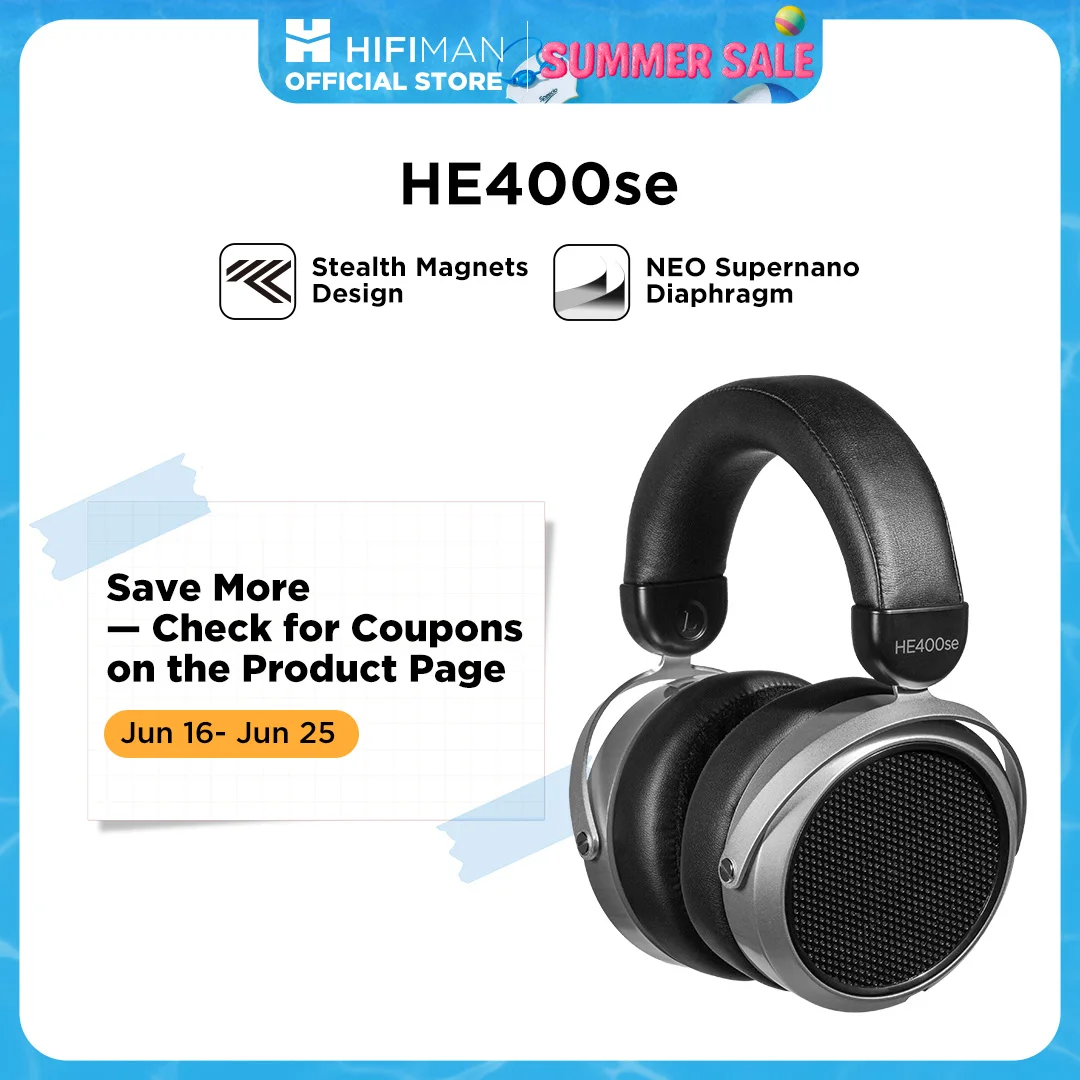 HIFIMAN HE400SE ステルス マグネット オーバーイヤー オープン