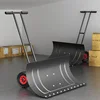 Hand Pushed Large Snow Shovel With Wheels Outdoor Snowboard Shovel Grain Shovel Equipment Snow Cleaning Artifact 3