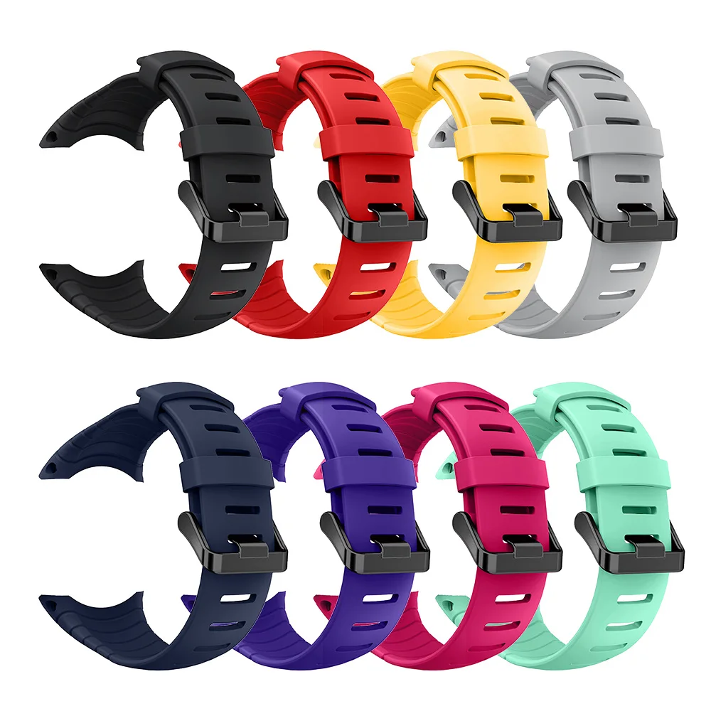 Silicone Replacement Watch Strap for Enhanced Comfort and Style