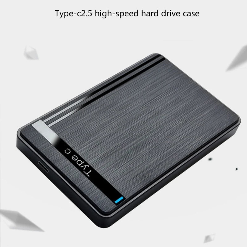 2.5인치 SATAIII 하드 드라이브 디스크용 Toolsfree USB 3.1 유형 5Gbps HDD SSD 인클로저 캐디