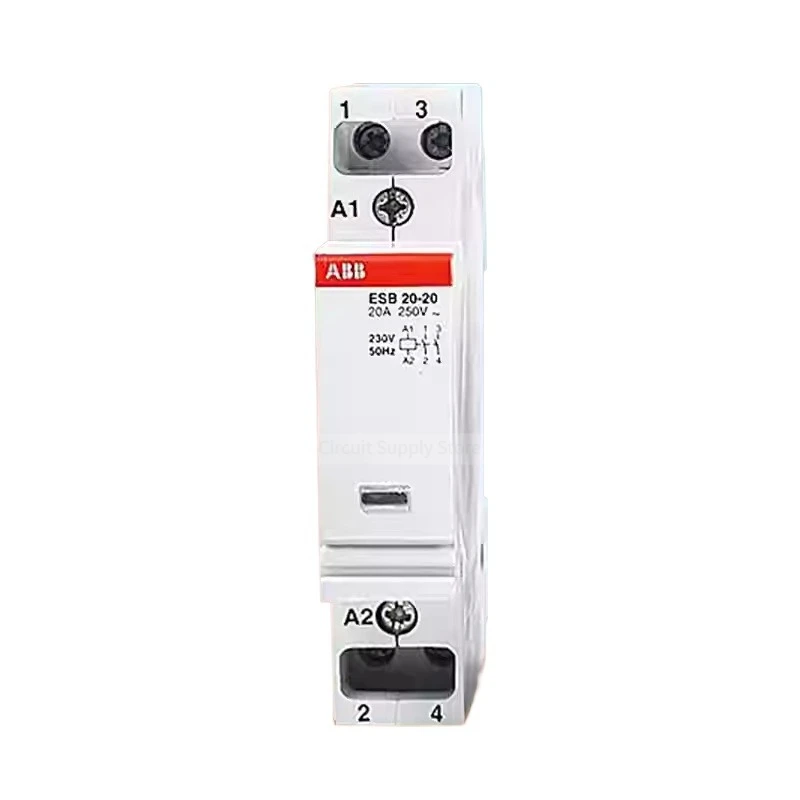 ABB 건물용 접촉기 ESB 시리즈 ESB20-20 ESB25 ESB40 ESB63 ESB100 AC 접촉기 및 DC 접촉기 호환