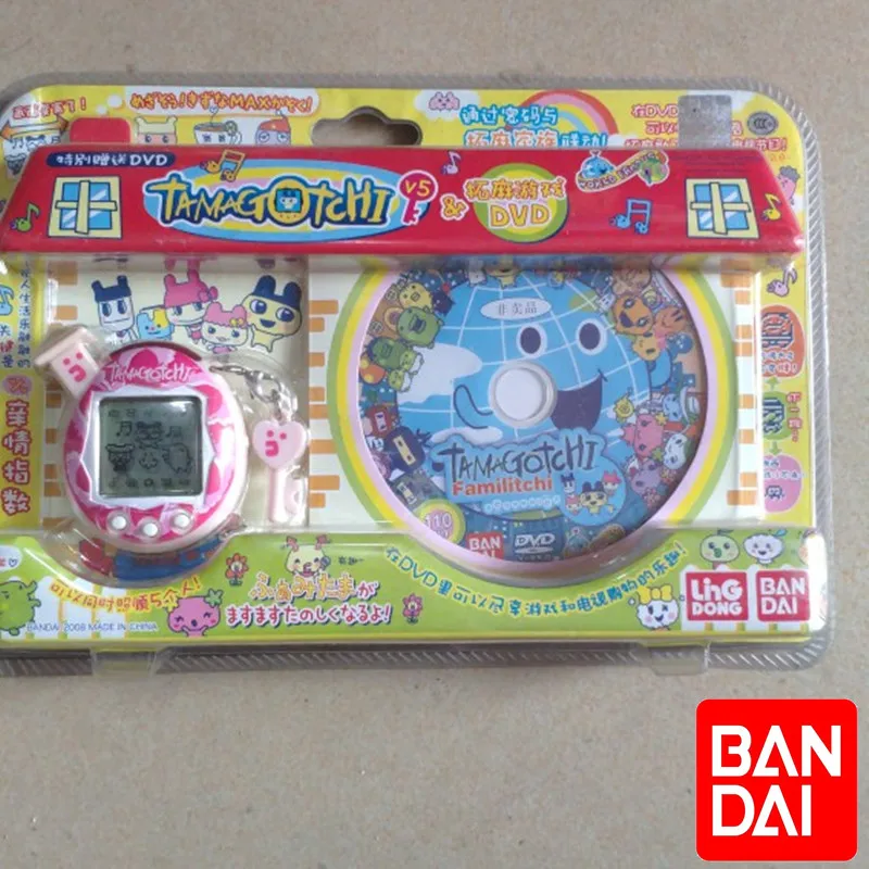 

Оригинальные Электронные Домашние животные Bandai Tamagotchi, 5 машинок, Sanrio Pokemon, ретро винтажная игра, электронные игрушки, милый подарок для детей