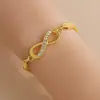 Bracelets de Couple en forme de cœur d'amour pour femmes et hommes, couleur argent, Double couche, chaîne assortie, bijoux cadeau pour amoureux, 1 pièces