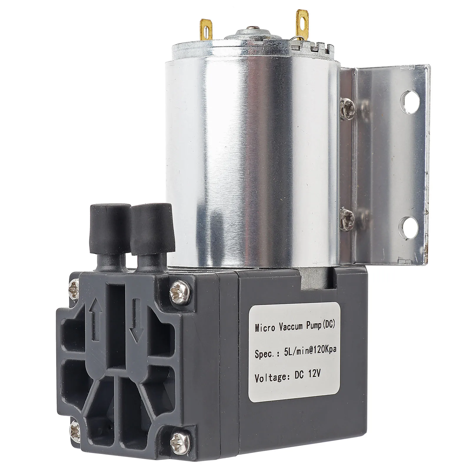 DC 12V 5L/min 120kpa Mini Vacuum Pump Negative Pressure Suction Pumping With Holder Vacuum Pump Negative Pressure Suction vacuum pump oil