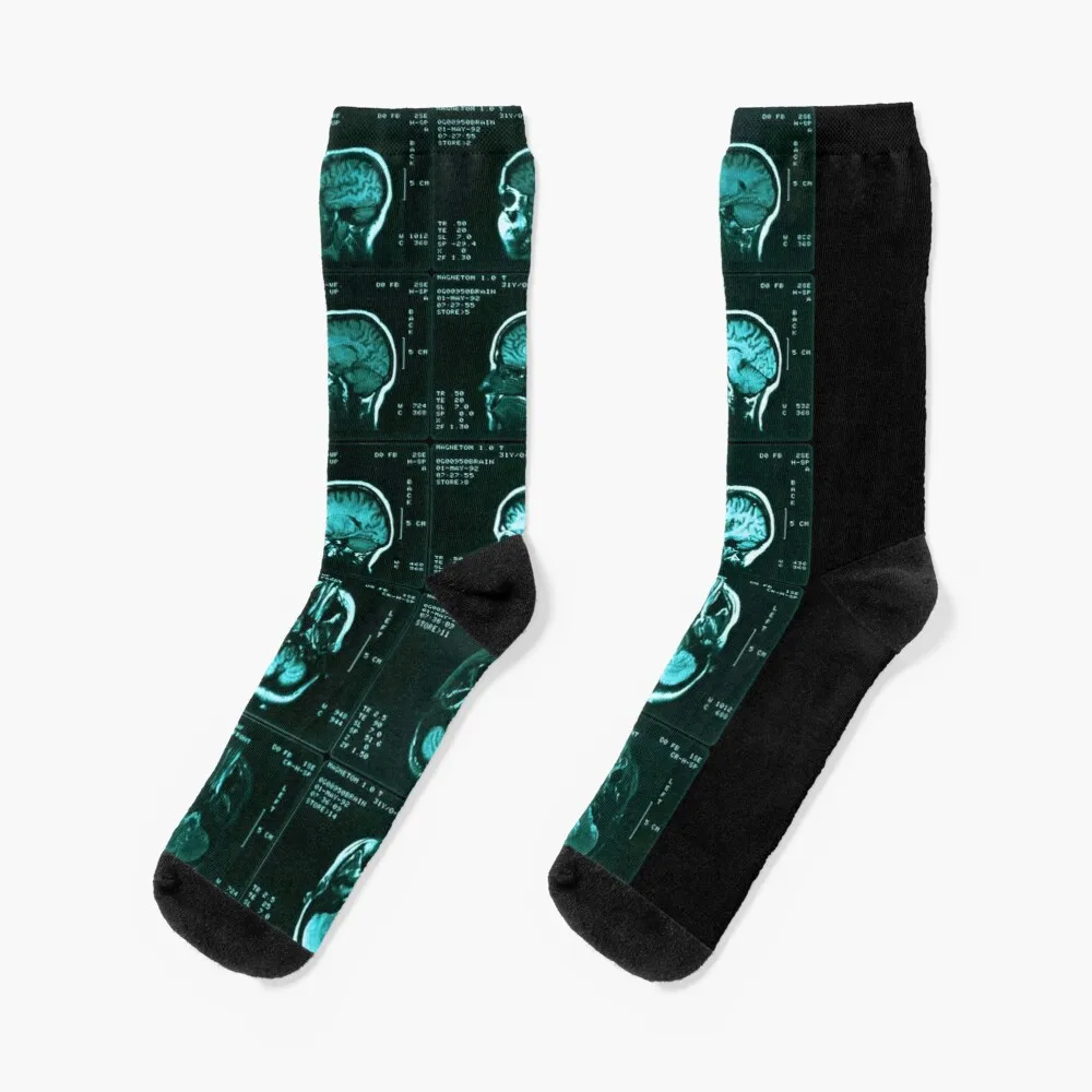 Mri Of Normal Brain, Medical Imaging Socks Female Cycling Socks