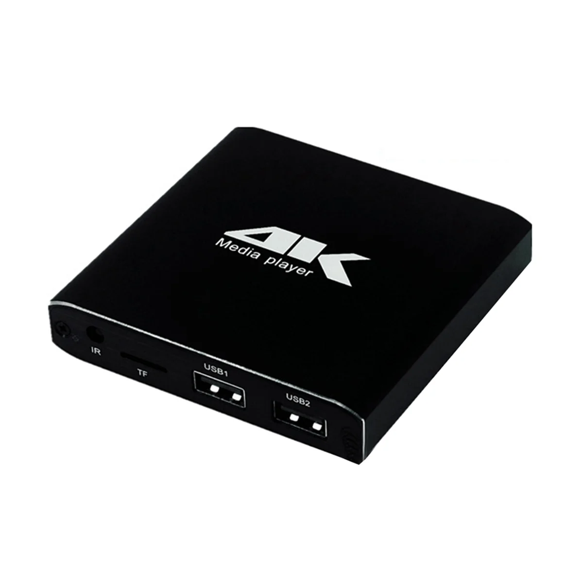 Multimedia Player 4K H.265 Advertising Player Auto Loop Playback TF/AV/HDMI/USB Disk 1080P HD Media Player EU Plug