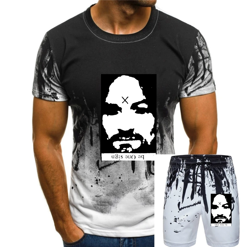 

Мужская черная футболка Charles Manson от brett66. Женская футболка