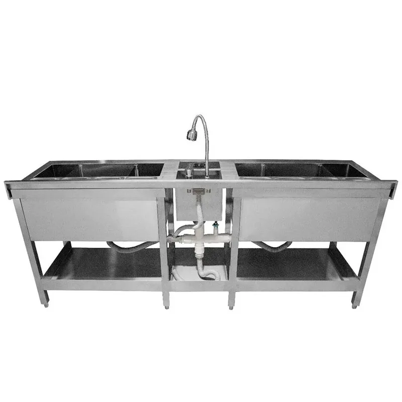 Combination Cocktail Bar Station With Blender Sink and Food GN Pan Insulated Ice Well