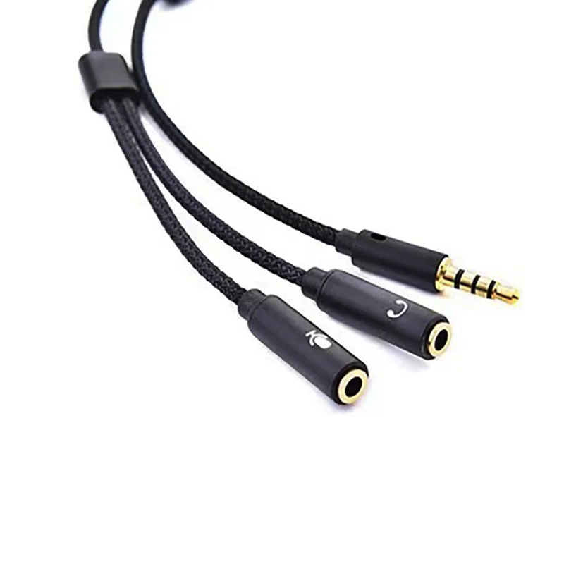 Splitter Audio Stereo Jack 3.5 Mm La 2 X Jack 3 Pini T-M 25 Cm, Delock - Foto 2