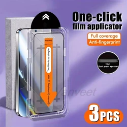 Premium Oleophobic Coating Dust - Free Tempered Glass Screen Protector (1 - 3 Pack) - Galaxy A51