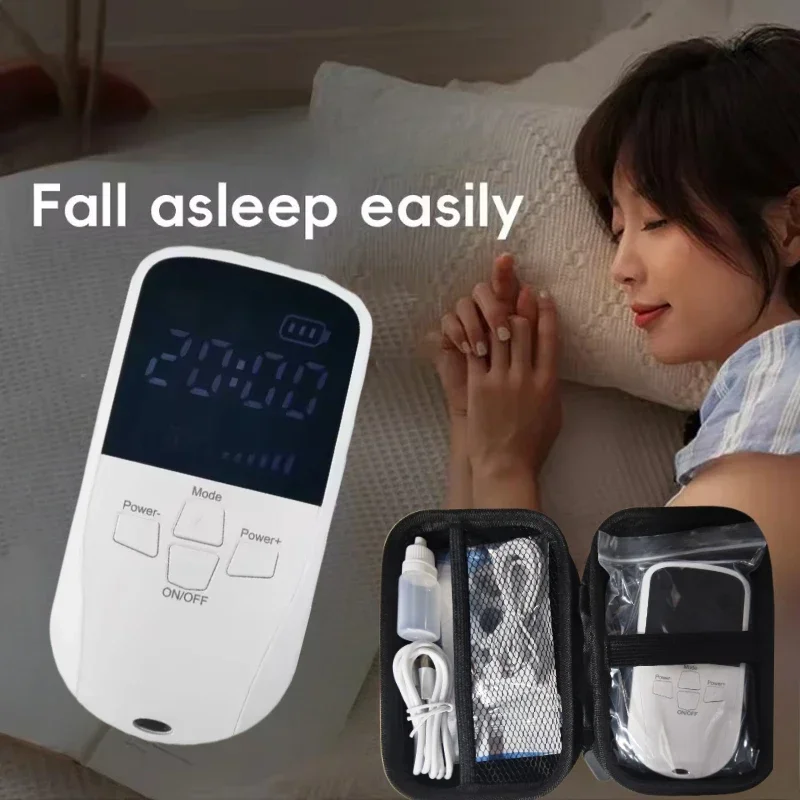 Brain Stimulation Anti Insomnia Sleep Electrotherapy Alpha CES Stim Device for Anxiety Depression Treatment Migraine Neurosism
