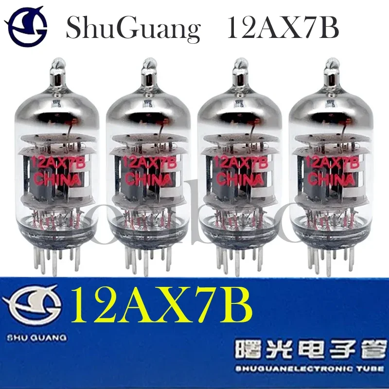 Shuguang 12AX7B Vacuum Tube Replace ECC83 7025 6N4 12AX7 Tubes Original ...