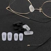 10pair Soft Silicone Eyeglass Nose Pads Air Chamber Eyeglasses Nose Pad Push-in 1