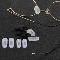 10pair Soft Silicone Eyeglass Nose Pads Air Chamber Eyeglasses Nose Pad Push-in 1