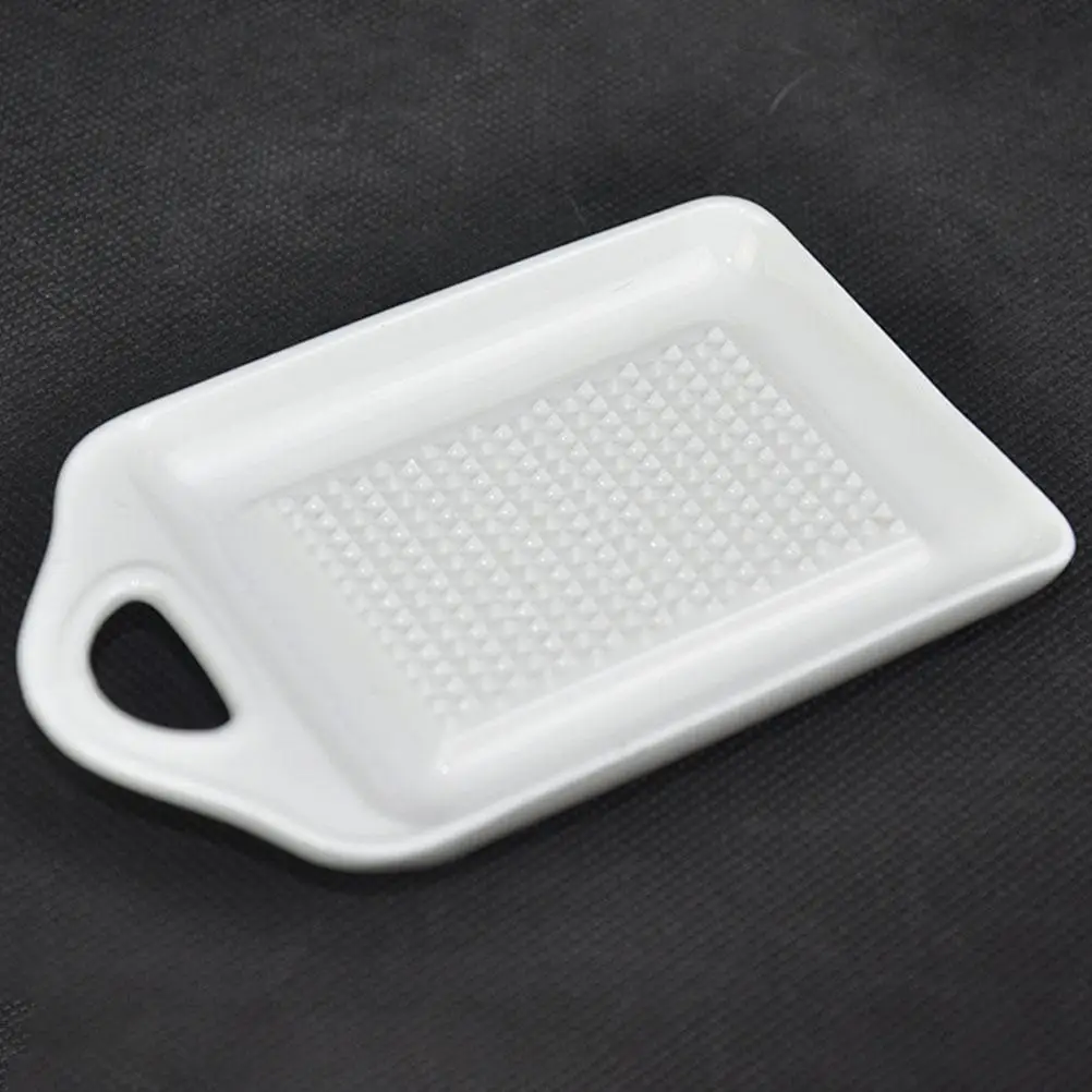Manual Ceramic Ginger Grater Garlic Grinder Kitchen Mills Wear Resistant Utensils Household Supply Baby Food Masher Potato Mill