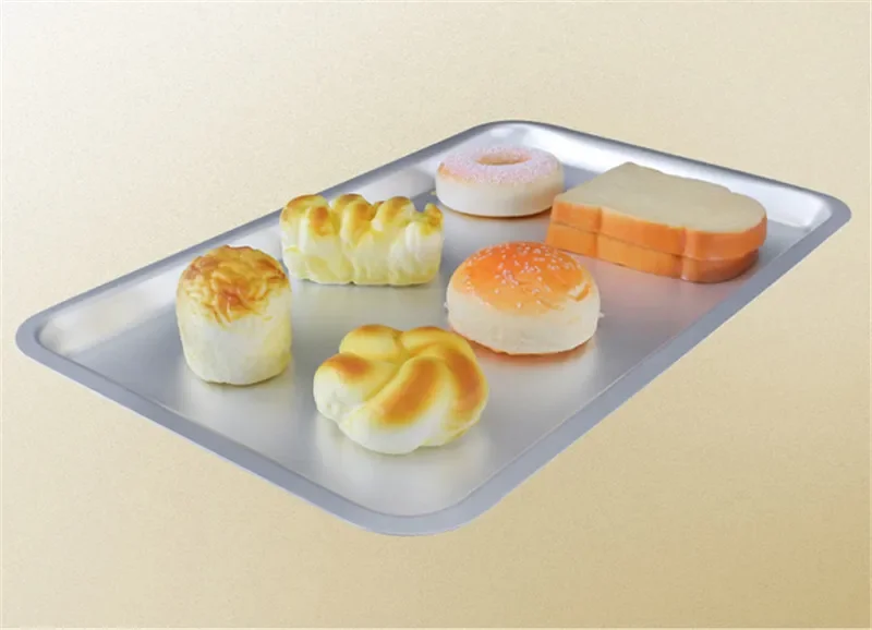 Baking Tray Rectangle Oven Baking Aluminium Cake Pan Non-Stick Biscuit Cookie Macaroon Pastry Tools Bakeware Set baking sheet baking pan baking pan tray