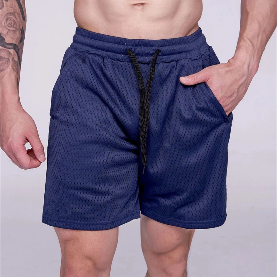 Summer Mesh Quick-Drying GYM Basketball Shorts Ropa Hombre Short Homme Running Workout Men Women Sweatpants Short Pants summer quick drying short sleeved men