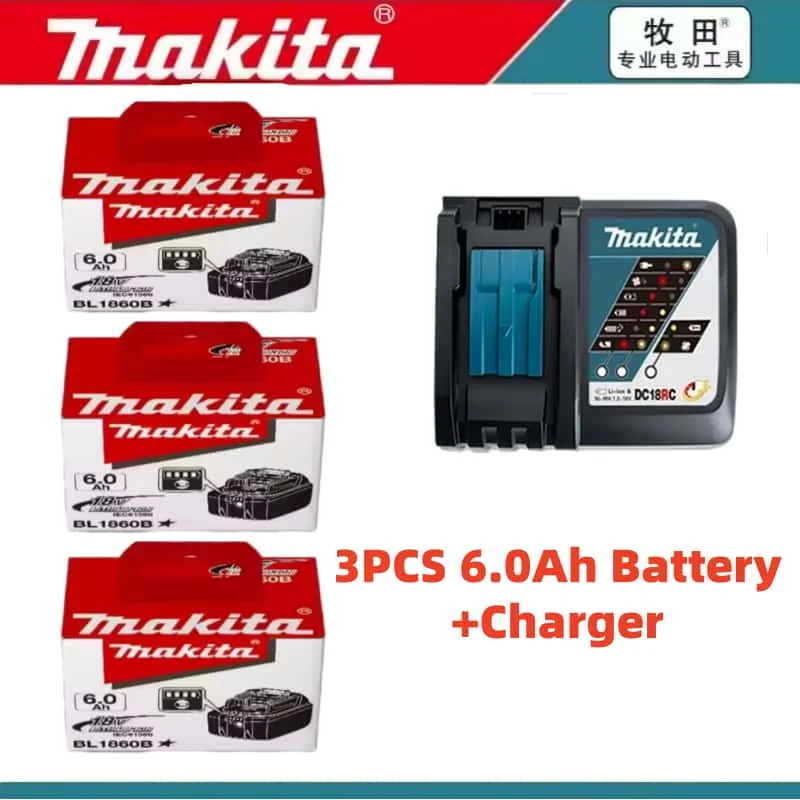 Makita 6Ahx3 ChargX1