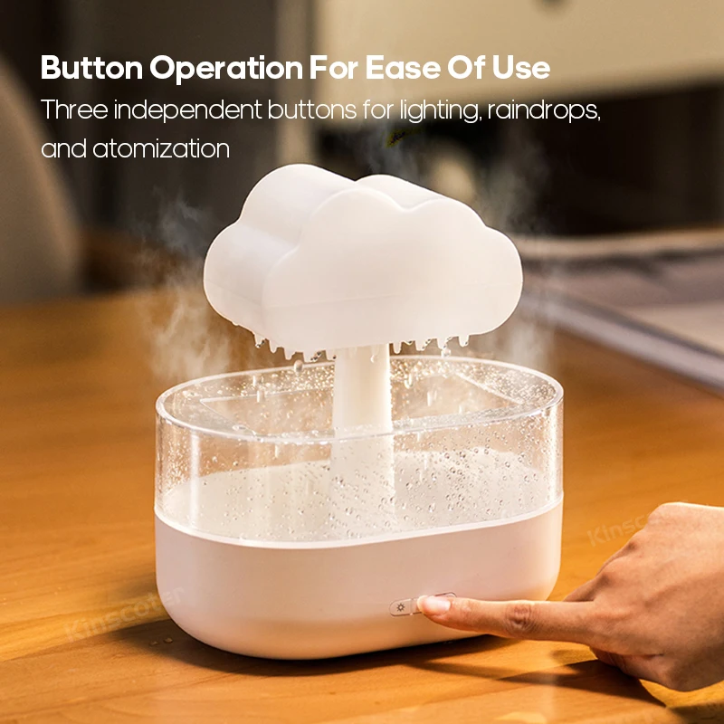 Zen Rain Cloud Aromatherapy Humidifier and Diffuser