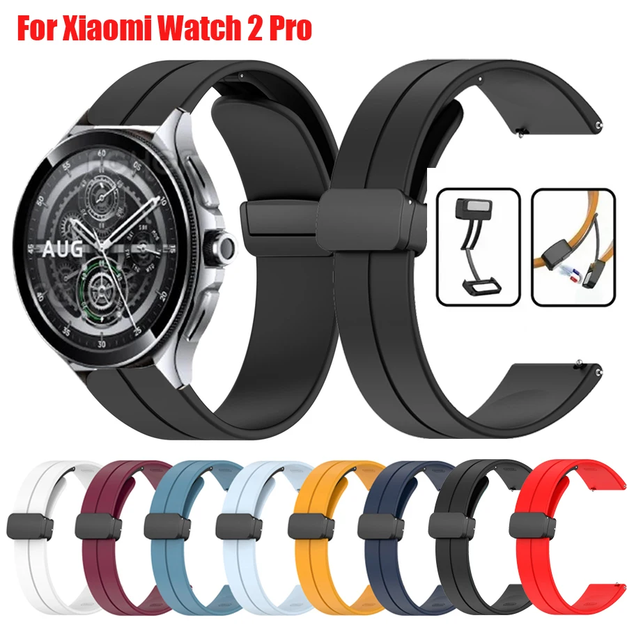 

Ремешок силиконовый для Xiaomi Watch 2 Pro, сменный Браслет для Mi Watch S3/Color 2/Watch S1 Active/S2 42 46 мм