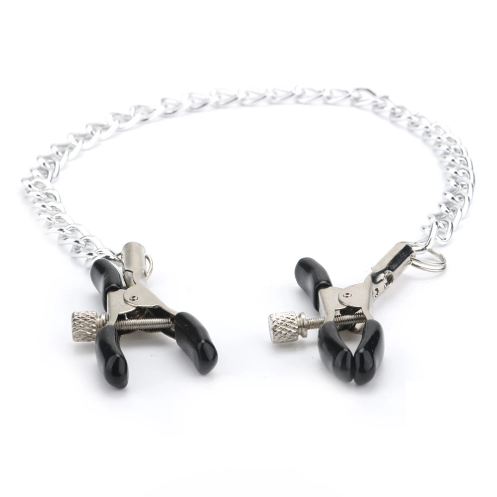 Nipple Clamps and Nipple Sex Toys 18 Adult SM Couple Stimulation Toy