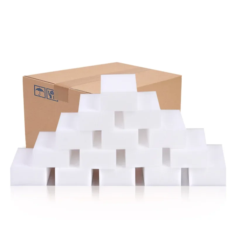 10PCS Magic Sponge Eraser Melamine Foam Cleaner for Car Detailing Kitchen Bathroom Office Stains Removal Cleaning Tool