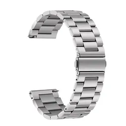 Stainless Steel 22mm Watch Bracelet Strap - Premium Metal Wristband for 22mm (2)
