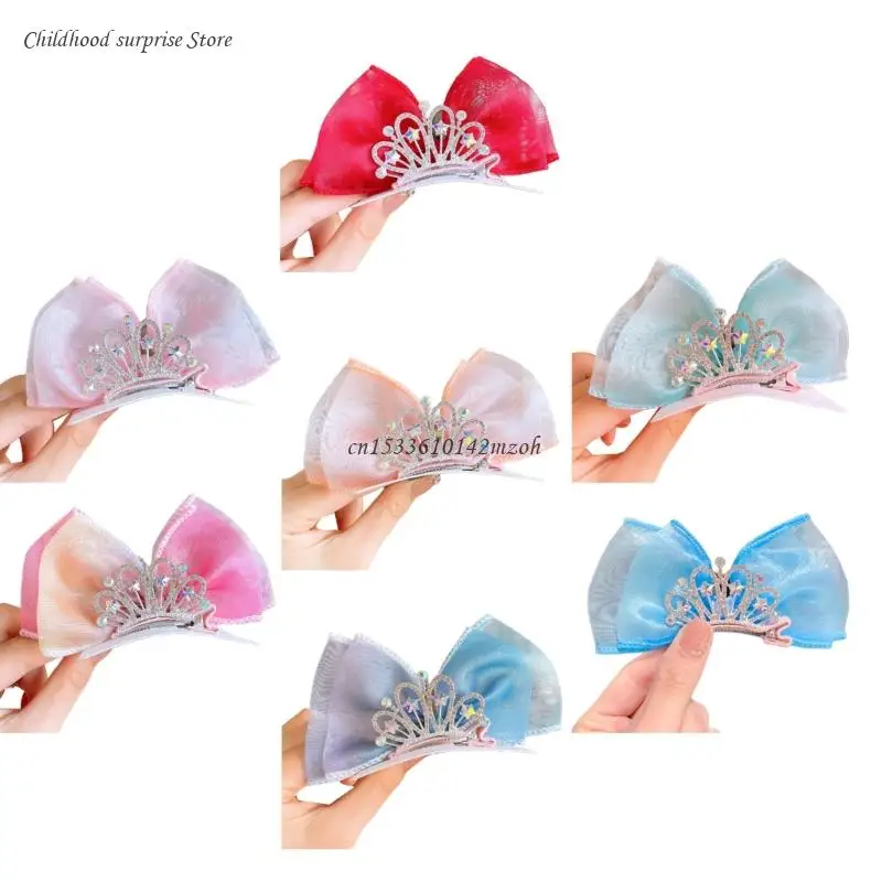 

Girls Hair Bows Kids Bow Barrette Glitter Hairpin Toddler Hair Clips Dropship