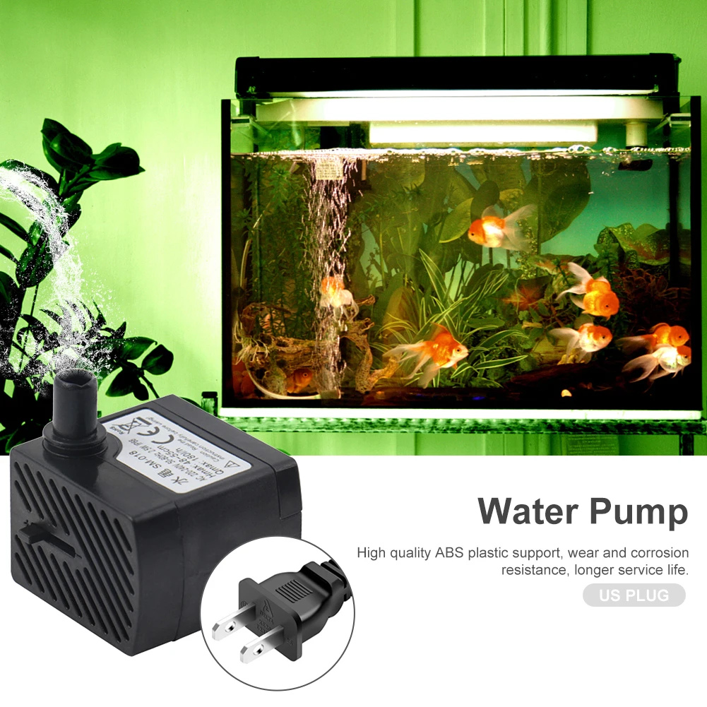 Puissante mini pompe à eau pour réservoir de fontaine d'aquarium