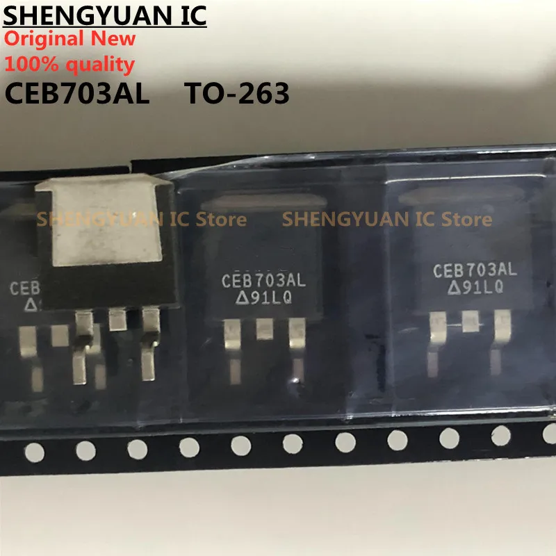 

10 pcs/lot CEB703AL TO-220 CEB703 30V 40A N-Channel Enhancement Mode Field Effect Transistor Original New 100% quality