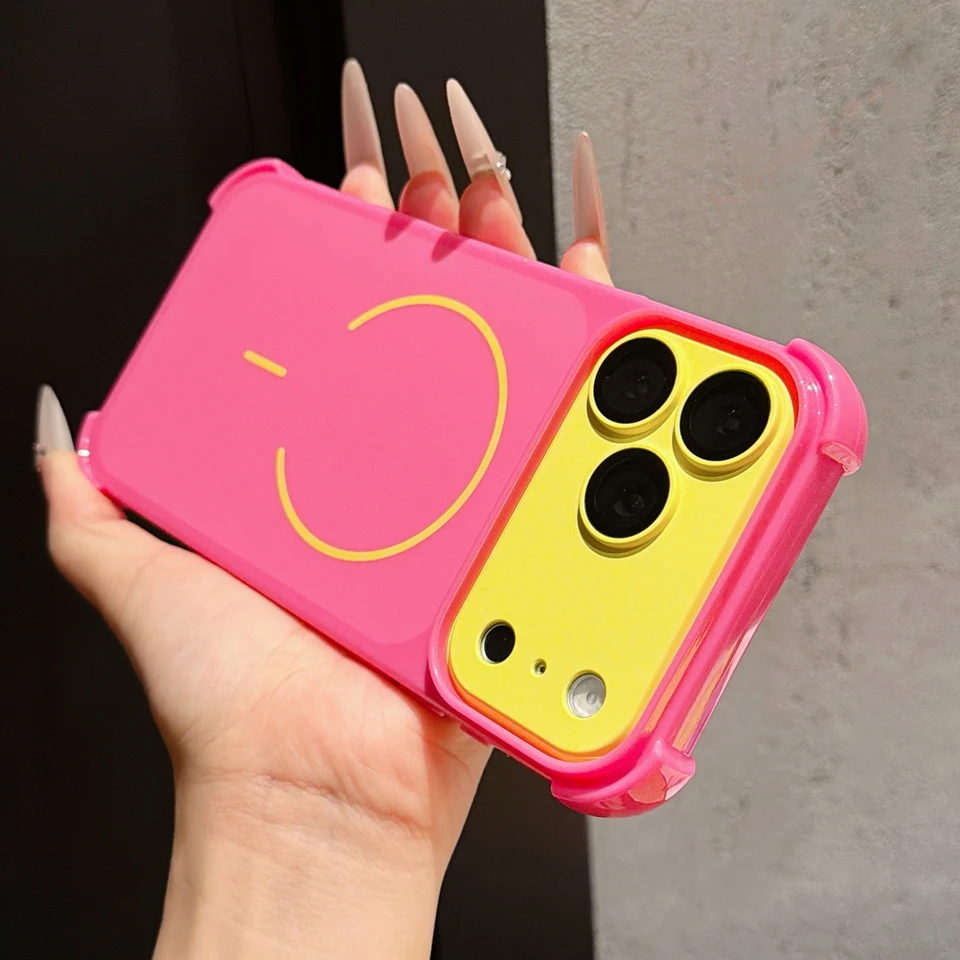 Shockproof Candy Colourful Phone Case For Iphone Pro Max Official_voghion.com
