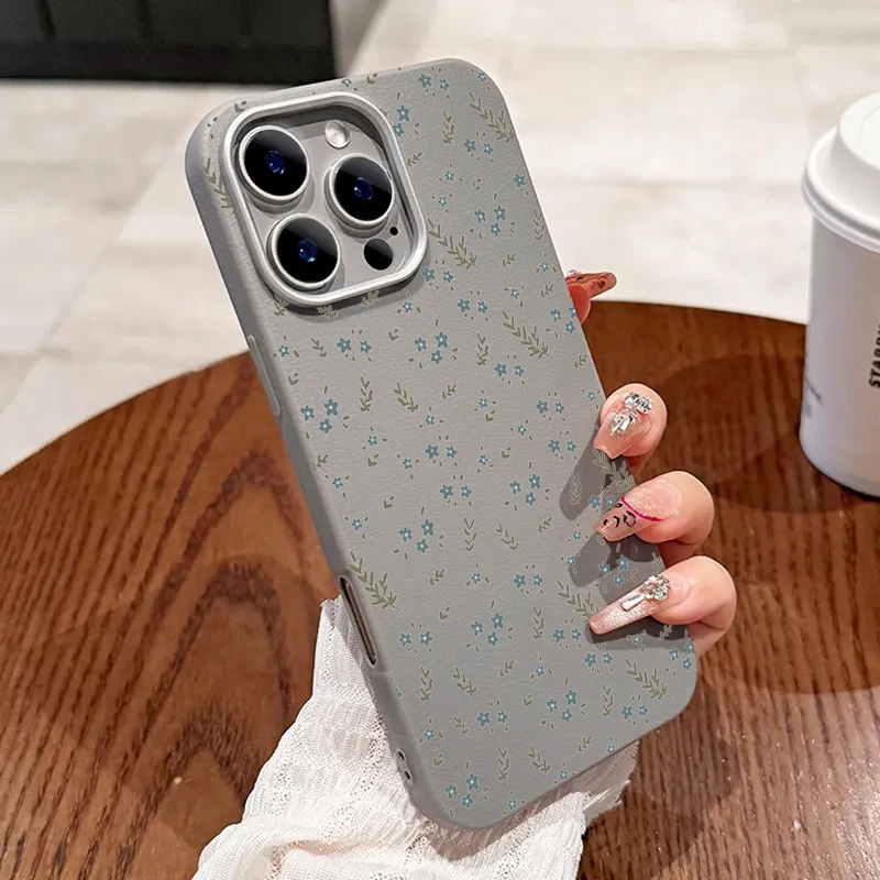 ตัวเลือกสินค้า เคสกันกระแทกลายลิ้นจี่ดอกไม้ เท็กซ์เจอร์สวย ปกป้อง iPhone ได้ทุกรุ่น