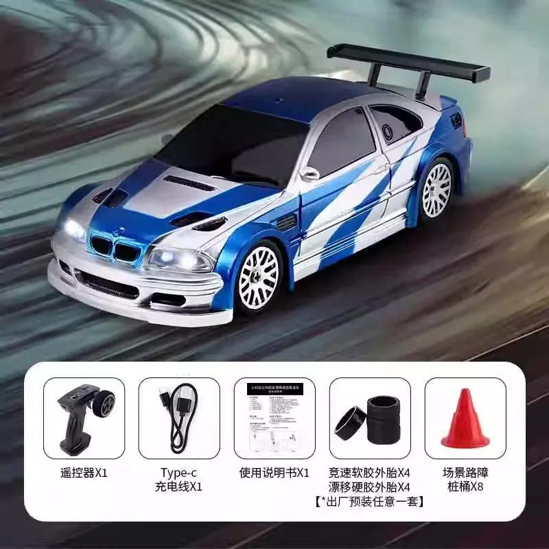 New 1/43 Upgrade Rc Car Mini Racing Cars Without Gyroscoperemote Control Drift 4wd Off-Road High-Speed Motor Vehicle Model Toys 2