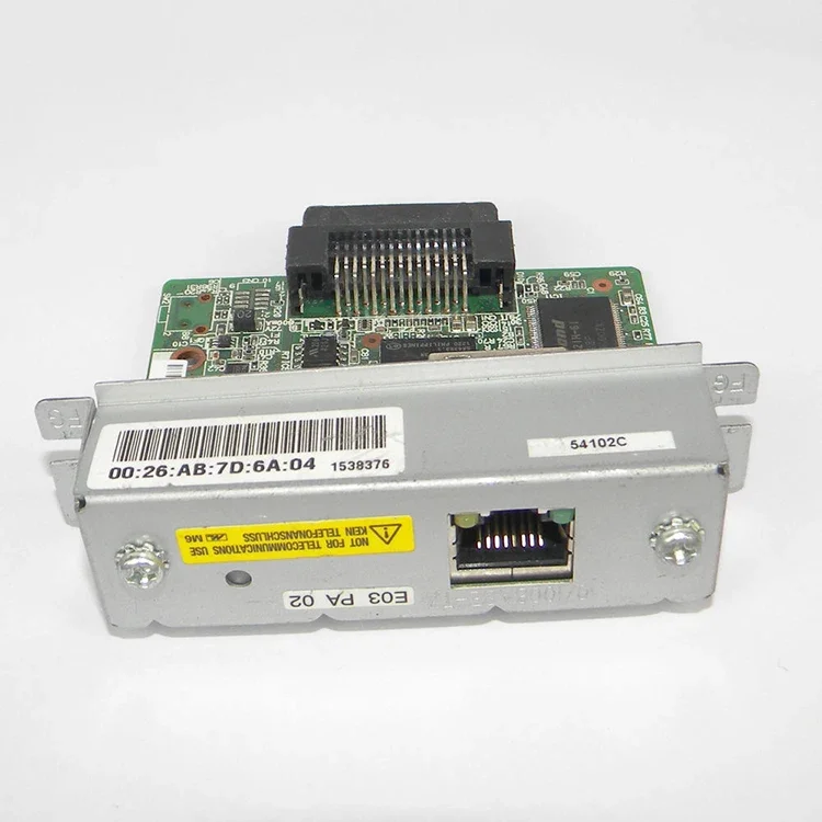 Epson print server Ethernet UB-E03 E02 per T20ii T88IV T88V T82II U220 U330 U950 590 H6000