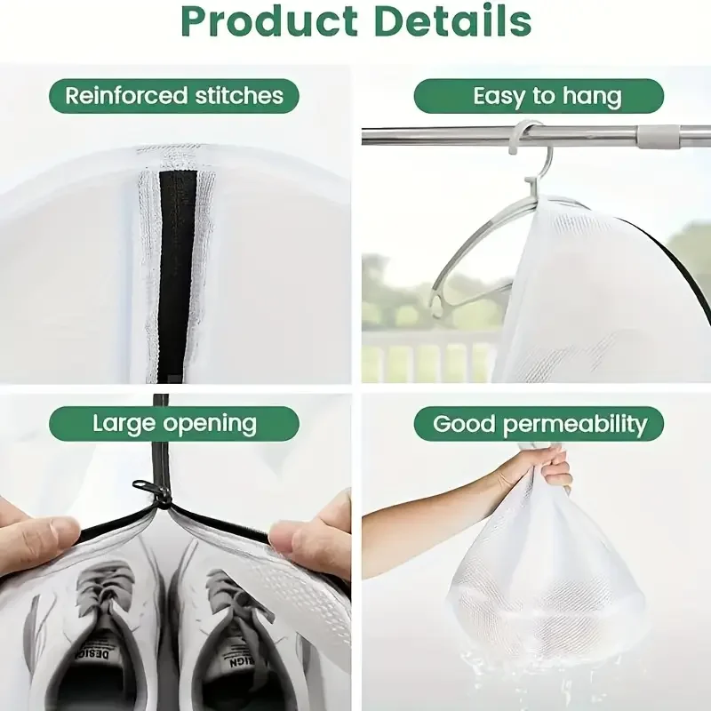 Mesh Laundry Bag Shoes Storage Washing Machine